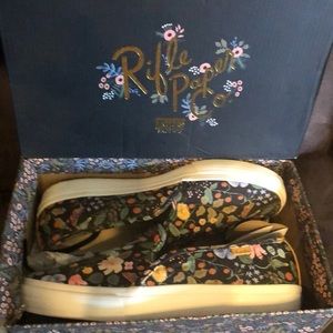 Keds X Rifle Paper Company Double Decker Slip-ons